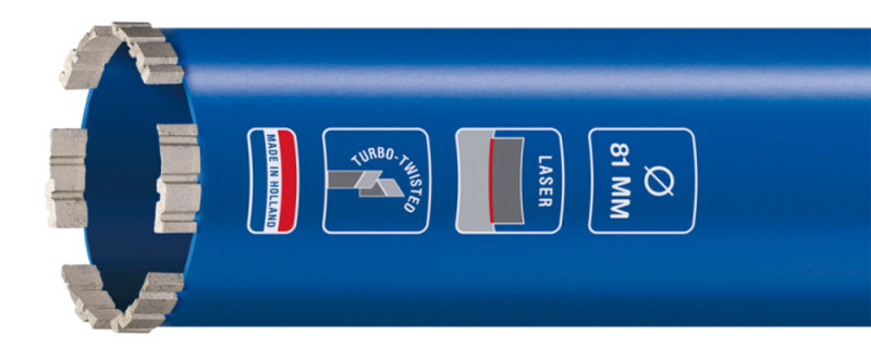Carat EM02040050 Diamantboor Ø20x400mm M30 Beton - Nat/Watergekoeld