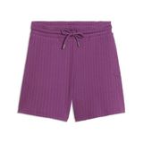 Puma Her High-Waist Shorts 5 - Paars - S