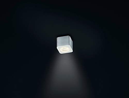 Helestra Oso 5W LED Opbouwspot Aluminium Mat 65 x 65 mm - 2800K