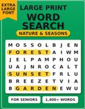 Nature & Seasons Large Print Word Search