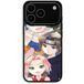 Maniacase Coque Pour iPhone 17 Pro Kakashi Naruto Sasuke Sakura