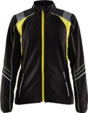 Blaklader Blåkläder Dames Microfleecevest 4973-1010 - Zwart/High Vis Geel - M