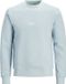 JACK&JONES JJESOHO SWEAT CREW NECK NOOS PLS Heren Sweater Celestial Blue 5XL