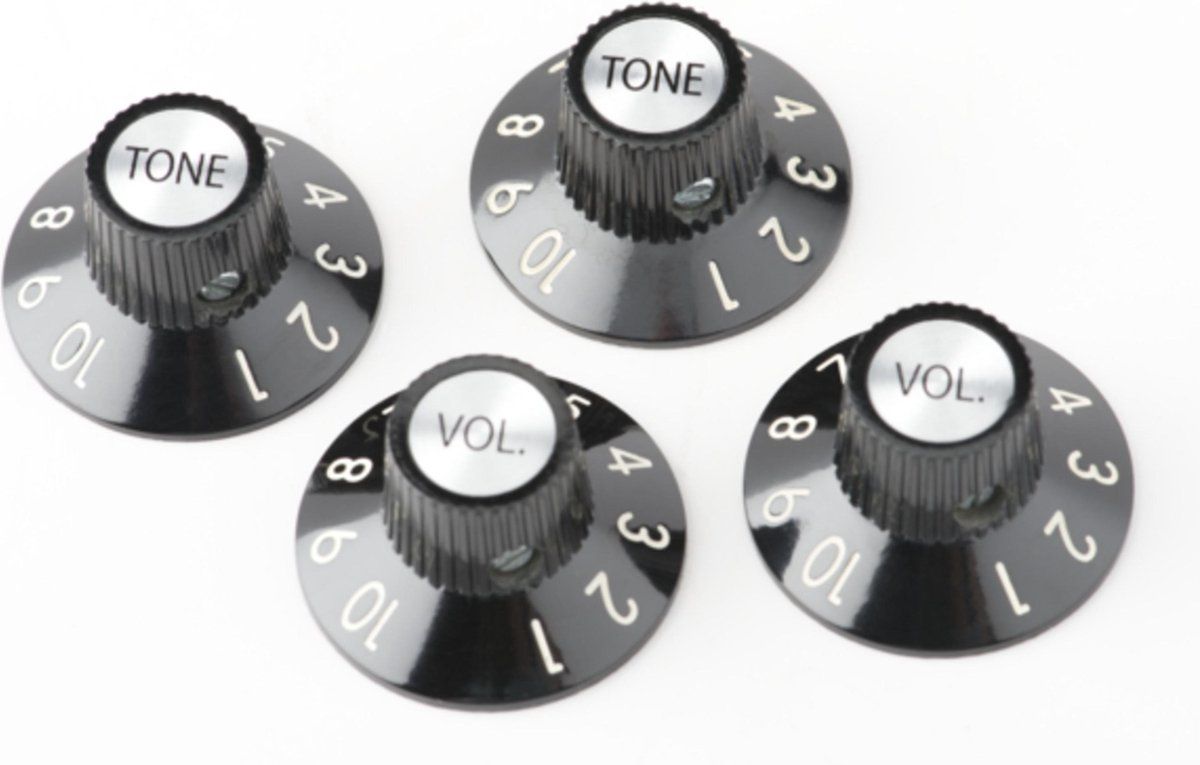 Fender Custom Knöpfe 4er Set '72 Telecaster