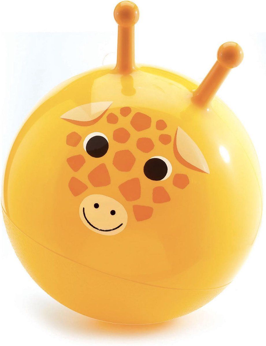 Djeco Skippybal Geel - Jumping Ball Gigi