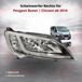 PRO-GROUP Peugeot Koplamp, rechts, voor Peugeot Boxer | Citroën vanaf 2014 | elektrisch | chroomomlijsting | OEM 1612040580