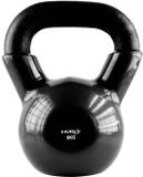 HMS Kettlebell - Gietijzer/Vinyl - 8 kg - Zwart