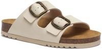 Scholl Sandalen Josephine 2 Riemen Synthetische Leer Vrouwen - Ivoor