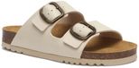 Scholl Sandalen Josephine 2 Riemen Synthetische Leer Vrouwen - Ivoor