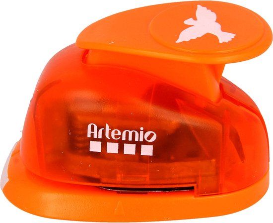 Artemio medium pons duif 2,5x1,7 cm oranje