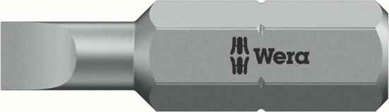 Wera 5072063001 1/4" Gleuf Bit - 1.2 x 8.0 x 25 mm