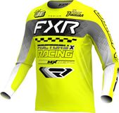 FXR Podium Gladiator Motorcross trui Zwart/wit/geel/grijs L
