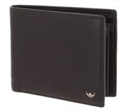 Golden Head Leren portemonnee Dublin RFID Protect Scheintasche 1164 Braun donkerbruin