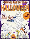 Halloween Dot Art Coloring Book For Kids