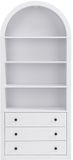 Vente-unique Boekenkast MARALYN Wit MDF 80 x 40 x 180 cm