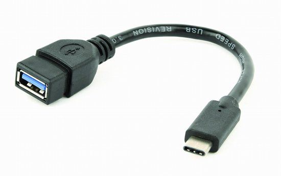 Cablexpert USB 3.0 naar USB-C adapter kabel (CM/AF) 0.20 meter