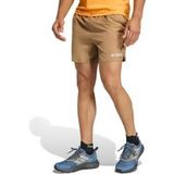 adidas Terrex MT Light 7in Hardloopshorts Heren-bruin, Maat M