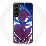 Maniacase Hoesje voor Samsung Galaxy S21 FE Dragon Ball Goku Boos gezicht