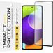Techsuit Protection d'écran pour Samsung Galaxy A52s 5G A528 / A52 5G A526 / A52 A525, Verre trempé, Colle complète, Noir