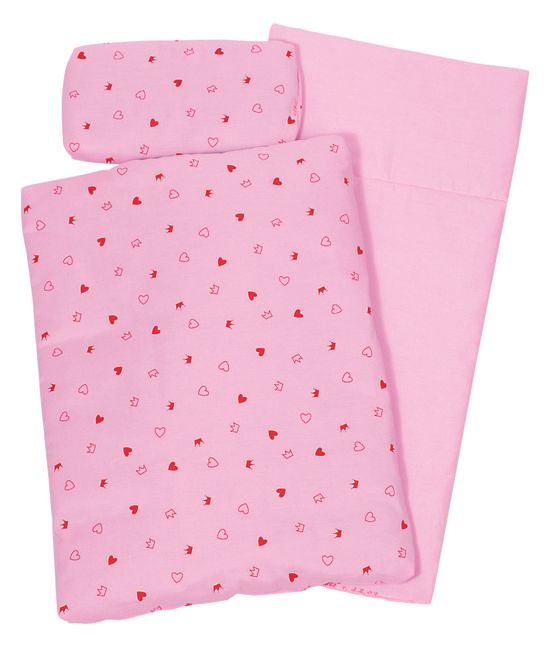 Goki Beddengoed voor Poppen - Roze