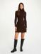 Morgan mini dress dark brown
