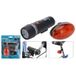 Van der Meulen Fietslamp Set Kop En Achterlamp LED Zwart/Rood