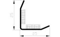 Aluart Hoekbeschermer rvs 25x25mm (3mtr)