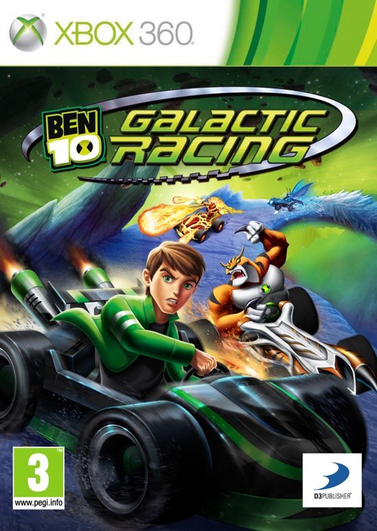 D3P Ben 10 Galactic Racing Xbox 360