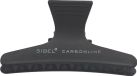 Sibel Afdeel klem Carbon 8,5cm Zwart