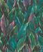 Rasch Behang 537352 - vliesbehang met grote bladeren in groen en roze uit de collectie Curiosity - 10,05m x 0,53m (LxB), turquoise