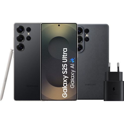Samsung Galaxy S25 Ultra 1TB Black 5G + Accessory Pack
