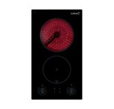 CATA VI 302 Zwart Ingebouwd Keramisch 29 cm 2 zone(s)