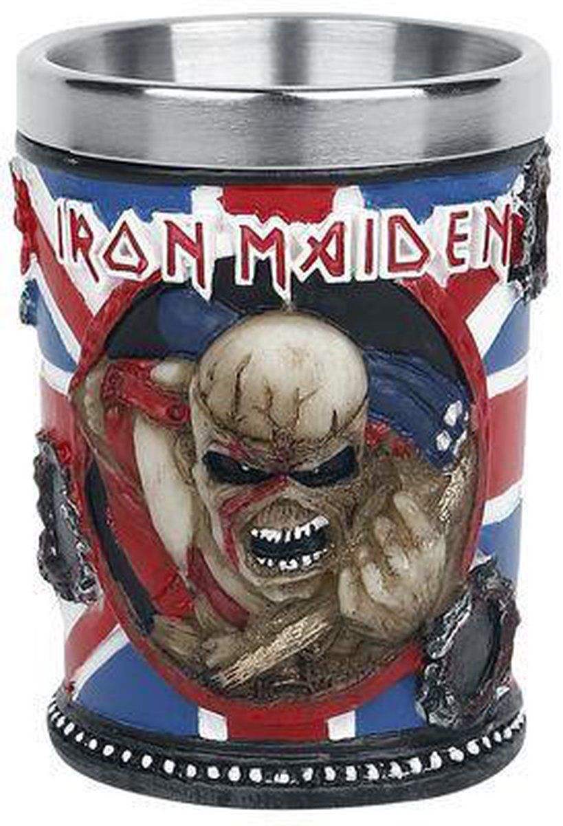 Nemesis Now - Iron Maiden - Shot Glas 7cm - Veelkleurig