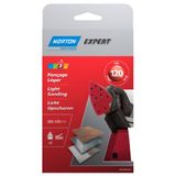Norton Expert - Klitschuurdelta - 11 stofgaten - 102x152mm - Korrelgrofte 120 - 5 stuks