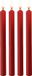 Ouch! by Shots Teasing Wax Candles - Waxkaarsen Paraffine - Lage Temperatuur - 4 Stuks - Rood