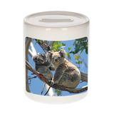 Bellatio Decorations Koala Beer Foto Spaarpot 9 cm