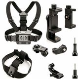 Selected by GSMpunt.nl SBG Vest En Hoofdband Telefoon Houder