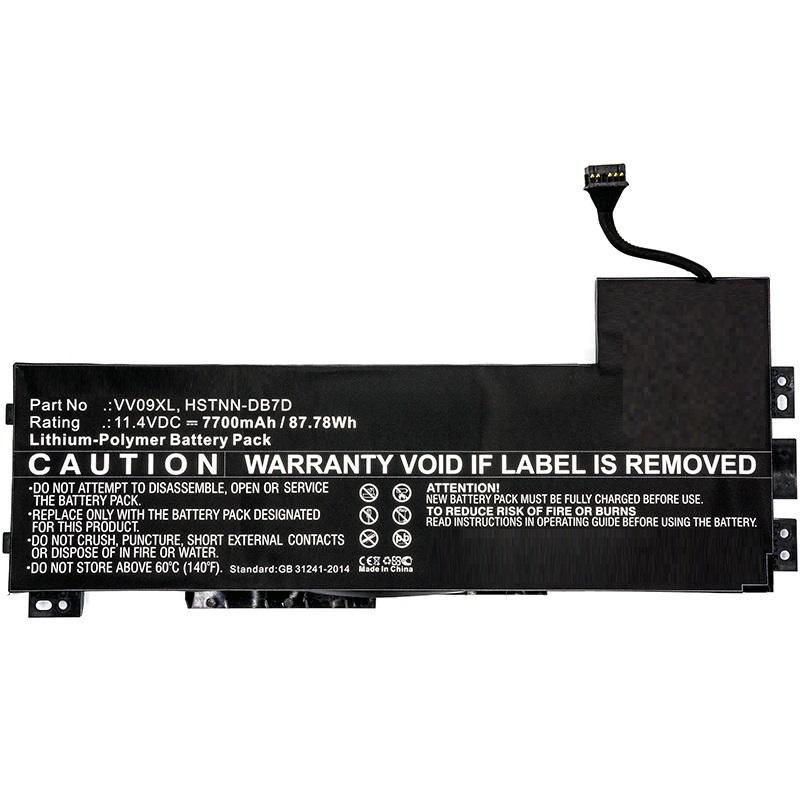 CoreParts MBXHP-BA0088 Batterij/Accu voor HP ZBook 15 G3, ZBook 17 G3
