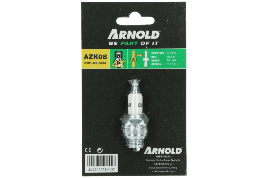 Arnold Bougie RJ19LM voor grasmaaier en kettingzaag 3121-C5-0041
