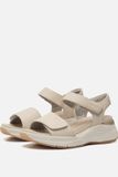Tamaris Comfort Sandalen beige Leer - Dames - Maat 42
