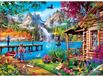 Master Pieces Puzzle Fishing with Pappy 1000 pièces multicolore