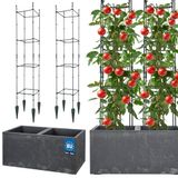 KOTARBAU Bloempot, Plantenpot, Trellis Klimplanten, Plantengeleider