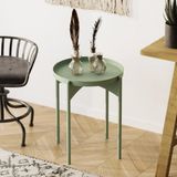 Merkloos Asir - Salontafel - Groen - 44 x 44 x 57 cm
