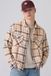 Levi's Chemise Western Boxy - Homme - L - Beige / Tanner Plaid Whitecap Gray