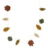 Guirlande feutrine feuilles 150 cm