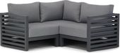 Santika Furniture Santika Jaya hoek loungeset 3-delig Grijs-antraciet Aluminium