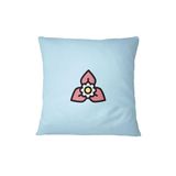 Bona Basics Decoratieve kussenhoes Lichtblauw 45x45 cm