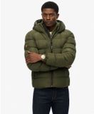 Superdry Hooded Sports Puffer Winterjas Heren - Maat S