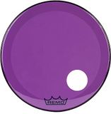 Remo drumvel Colortone Powerstroke 3 Clear Paars – Voorgeponst 5" gat – 26″ – P3-1326-CT-PUOH