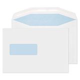 Blake Purely Everyday C5+ 162 x 238 mm 90 gsm Gommage Vensterenveloppen (1006) Wit - Pak van 500